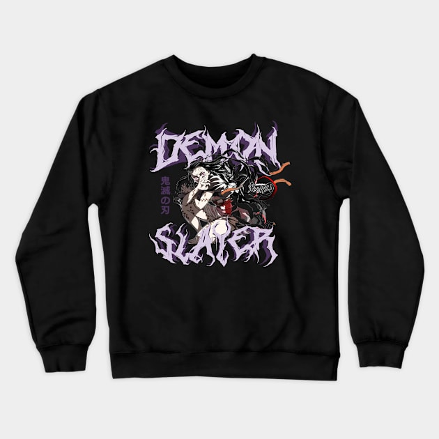 DEMON Crewneck Sweatshirt by kenji bento